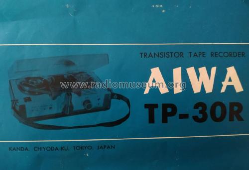 Tape Recorder TP-30; Aiwa Co. Ltd.; Tokyo (ID = 2498378) Reg-Riprod