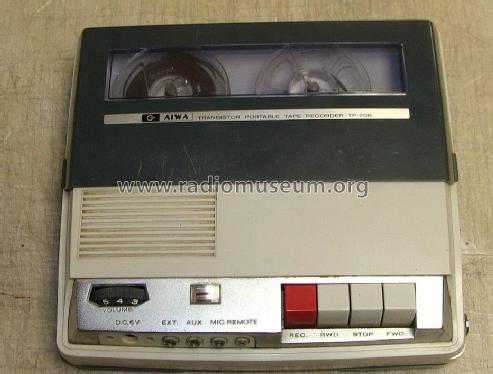 Transistor Portable Tape Recorder TP-706; Aiwa Co. Ltd.; Tokyo (ID = 1624445) R-Player