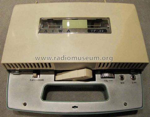 Transistor Tape Recorder TP-40; Aiwa Co. Ltd.; Tokyo (ID = 828308) R-Player