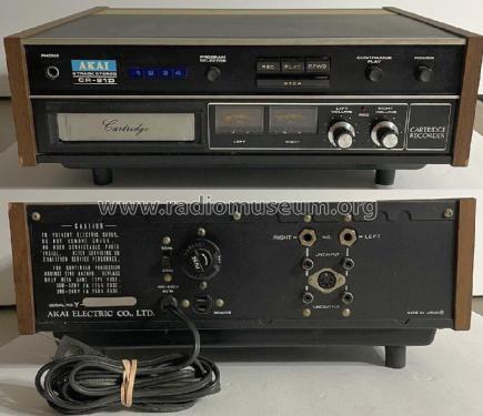 Cartridge Recorder CR-81D; Akai Electric Co., (ID = 2970454) R-Player