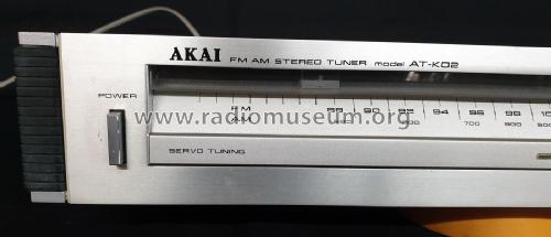 FM AM Stereo Tuner AT-K02 ; Akai Electric Co., (ID = 2982537) Radio