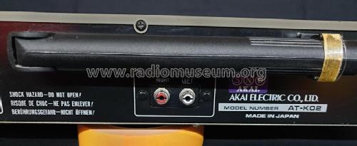 FM AM Stereo Tuner AT-K02 ; Akai Electric Co., (ID = 2982547) Radio