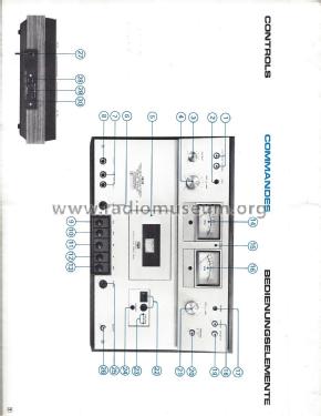 Three Head/Double Capstan Stereo Cassette Deck GXC325D; Akai Electric Co., (ID = 2504674) R-Player