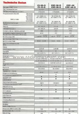 GXC-36D; Akai Electric Co., (ID = 2806926) Enrég.-R