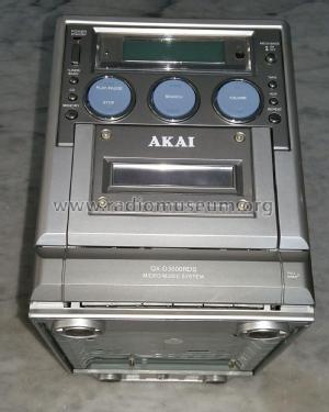 Micro Music System QX-D3500RDS; Akai Electric Co., (ID = 2577160) Radio