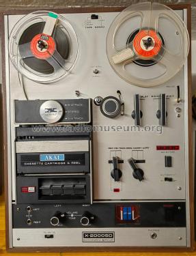 Multi-Purpose Tape Recorder X-2000SD; Akai Electric Co., (ID = 2837892) Sonido-V