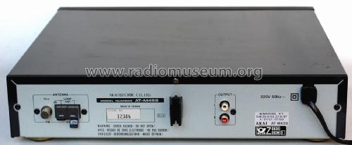 Quartz Synthesizer Tuner AT-M459; Akai Electric Co., (ID = 2471985) Radio