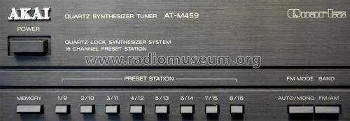 Quartz Synthesizer Tuner AT-M459; Akai Electric Co., (ID = 2471986) Radio