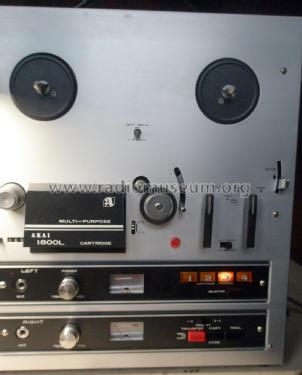 Reel-to-Reel, Cartridge Tape Recorder 1800L; Akai Electric Co., (ID = 2590884) R-Player