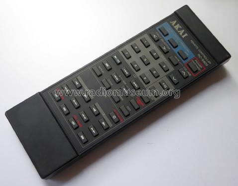 Remote Controller RC-S600; Akai Electric Co., (ID = 2755538) Diversos