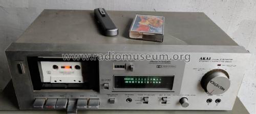 Stereo Cassette Deck CS-M02; Akai Electric Co., (ID = 2603009) Enrég.-R