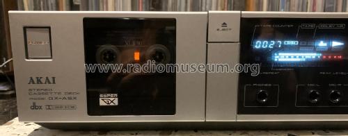 Stereo Cassette Deck GX-A5X; Akai Electric Co., (ID = 2442659) R-Player