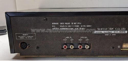 Stereo Cassette Deck GX-R66; Akai Electric Co., (ID = 2982355) R-Player