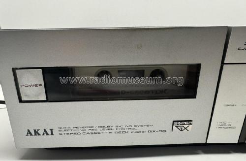Stereo Cassette Deck GX-R 6; Akai Electric Co., (ID = 2982419) Ton-Bild