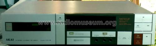 Stereo Cassette Deck HX-2; Akai Electric Co., (ID = 2428260) R-Player