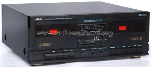 Stereo Double Cassette Deck HX-M459W; Akai Electric Co., (ID = 2472446) Reg-Riprod
