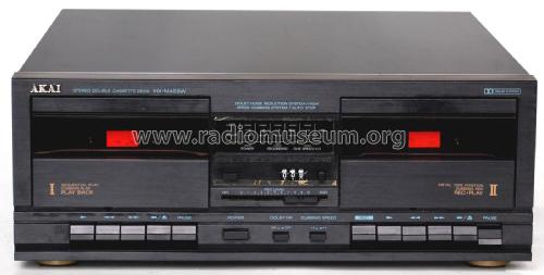 Stereo Double Cassette Deck HX-M459W; Akai Electric Co., (ID = 2472448) R-Player