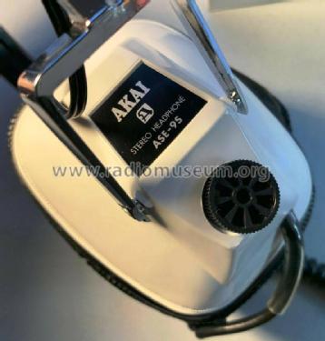 Stereo Headphones ASE-9S; Akai Electric Co., (ID = 2595428) Lautspr.-K