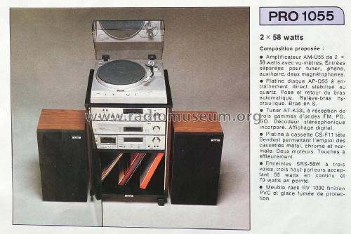 Stereo Music Center PRO 1055; Akai Electric Co., (ID = 2808802) Radio