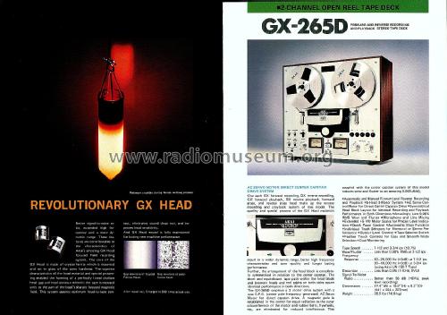 Stereo Tape Deck GX-265D; Akai Electric Co., (ID = 2807153) R-Player