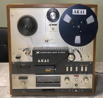 Tape Recorder X-360D R-Player Akai Electric Co., Ltd.; Tokyo, build