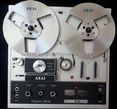 X-165D; Akai Electric Co., (ID = 2410878) Reg-Riprod