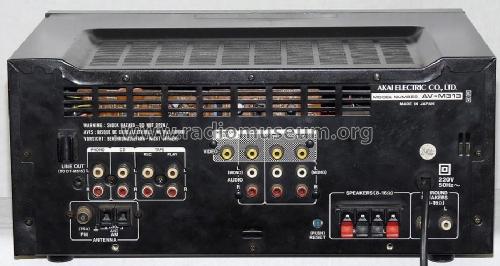 AV Control Center AV-M313 E, V; Akai Electric Co., (ID = 625368) Radio