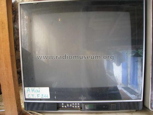 CT F211; Akai Electric Co., (ID = 468412) Television