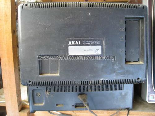 CT F211; Akai Electric Co., (ID = 468413) Televisión