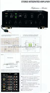 Digital Integrated Amplifier AM-95; Akai Electric Co., (ID = 1844956) Verst/Mix