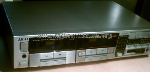 Stereo Double Cassette Deck HX - A451W; Akai Electric Co., (ID = 1633643) R-Player