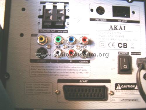 DVD Micro System AKM-302XMB; Akai Electric Co., (ID = 1195899) Radio