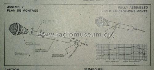 Elektret Condenser Microphone ACM-50P; Akai Electric Co., (ID = 1778215) Microphone/PU