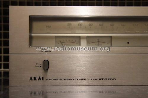 FM AM Stereo Tuner AT-2250; Akai Electric Co., (ID = 1675982) Radio
