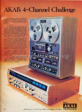 GX-280-D-SS; Akai Electric Co., (ID = 1634892) Sonido-V