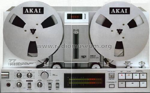 Spulentonbandgerät GX-77 D; Akai Electric Co., (ID = 565360) R-Player