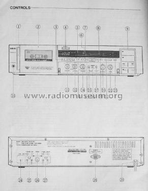 GX-F71; Akai Electric Co., (ID = 1728243) Sonido-V