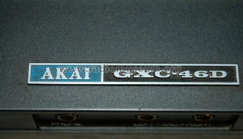 GXC-46D; Akai Electric Co., (ID = 1425426) Reg-Riprod