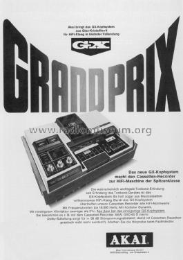 GXC-65D; Akai Electric Co., (ID = 2039734) Sonido-V
