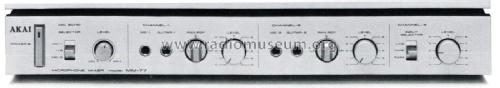 Mischpult MM-77; Akai Electric Co., (ID = 1795003) R-Player