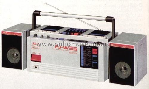 PJ-W55; Akai Electric Co., (ID = 559179) Radio