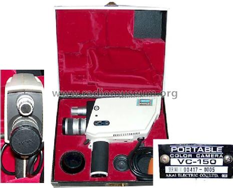 Portable Color Camera VC-150; Akai Electric Co., (ID = 660127) Divers