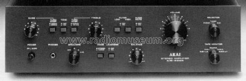 Stereo Amplifier AM-2400; Akai Electric Co., (ID = 556693) Ampl/Mixer
