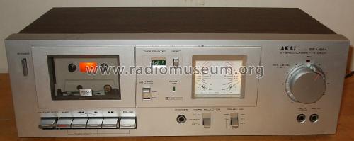 Stereo Cassette Deck CS-M01A; Akai Electric Co., (ID = 1188352) Sonido-V