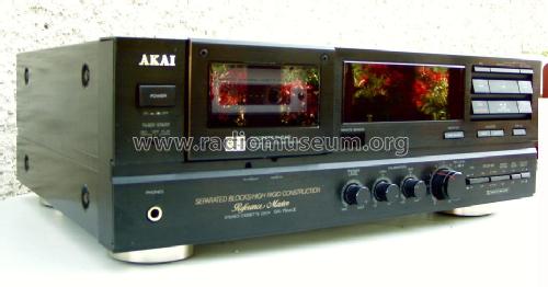 Stereo Cassette Deck GX-75MKII; Akai Electric Co., (ID = 627486) R-Player