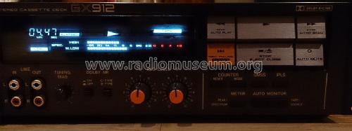 Stereo Cassette Deck GX-912; Akai Electric Co., (ID = 1538390) Sonido-V