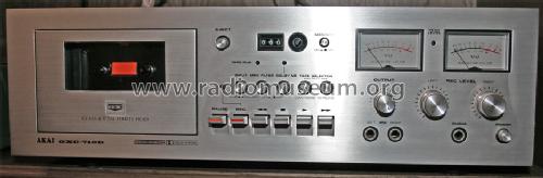 Stereo Cassette Deck GXC-710D; Akai Electric Co., (ID = 781690) Sonido-V