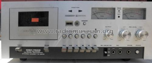 Stereo Cassette Deck GXC-730D; Akai Electric Co., (ID = 1224405) Enrég.-R