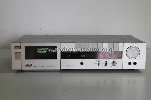 Stereo Cassette Deck HX-1; Akai Electric Co., (ID = 1907732) R-Player