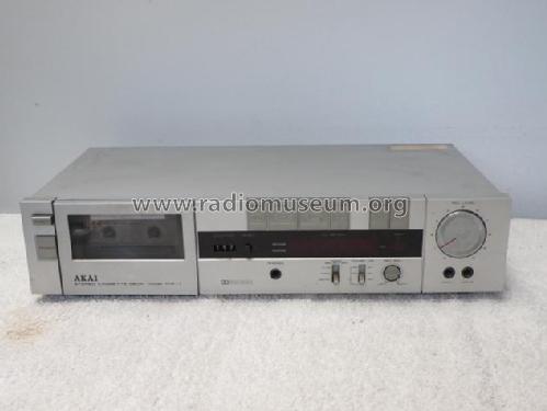 Stereo Cassette Deck HX-1C; Akai Electric Co., (ID = 1661564) R-Player